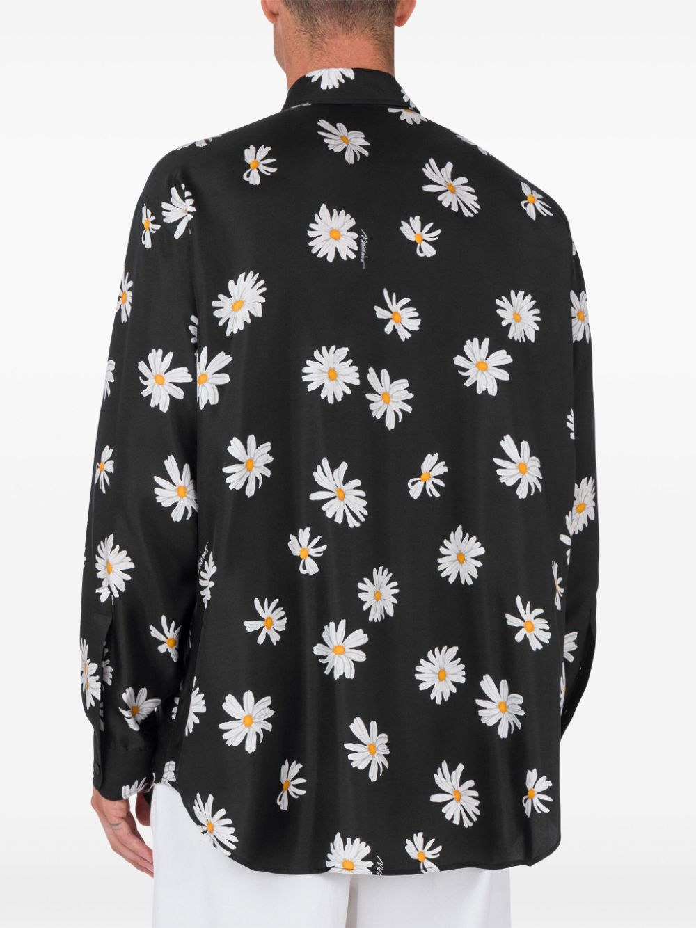 Silk Floral Print Shirt