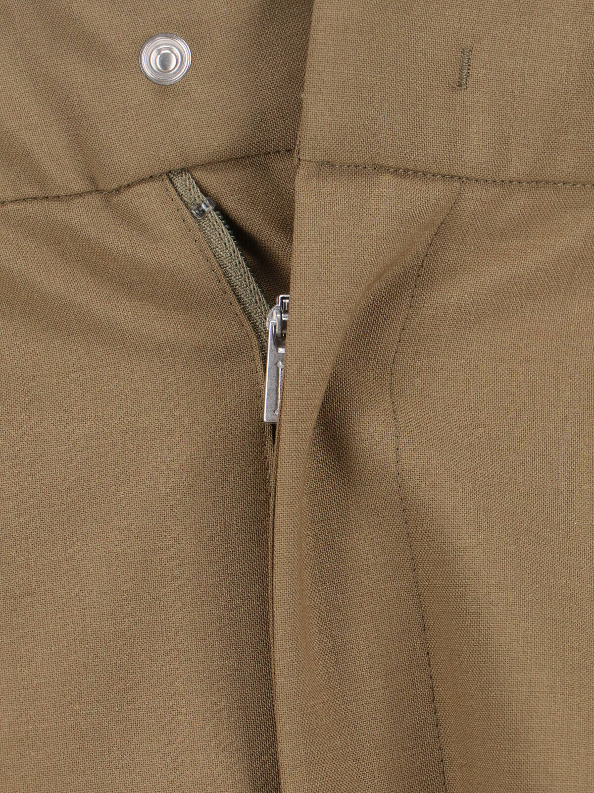 Wool Blend Shorts – Beige