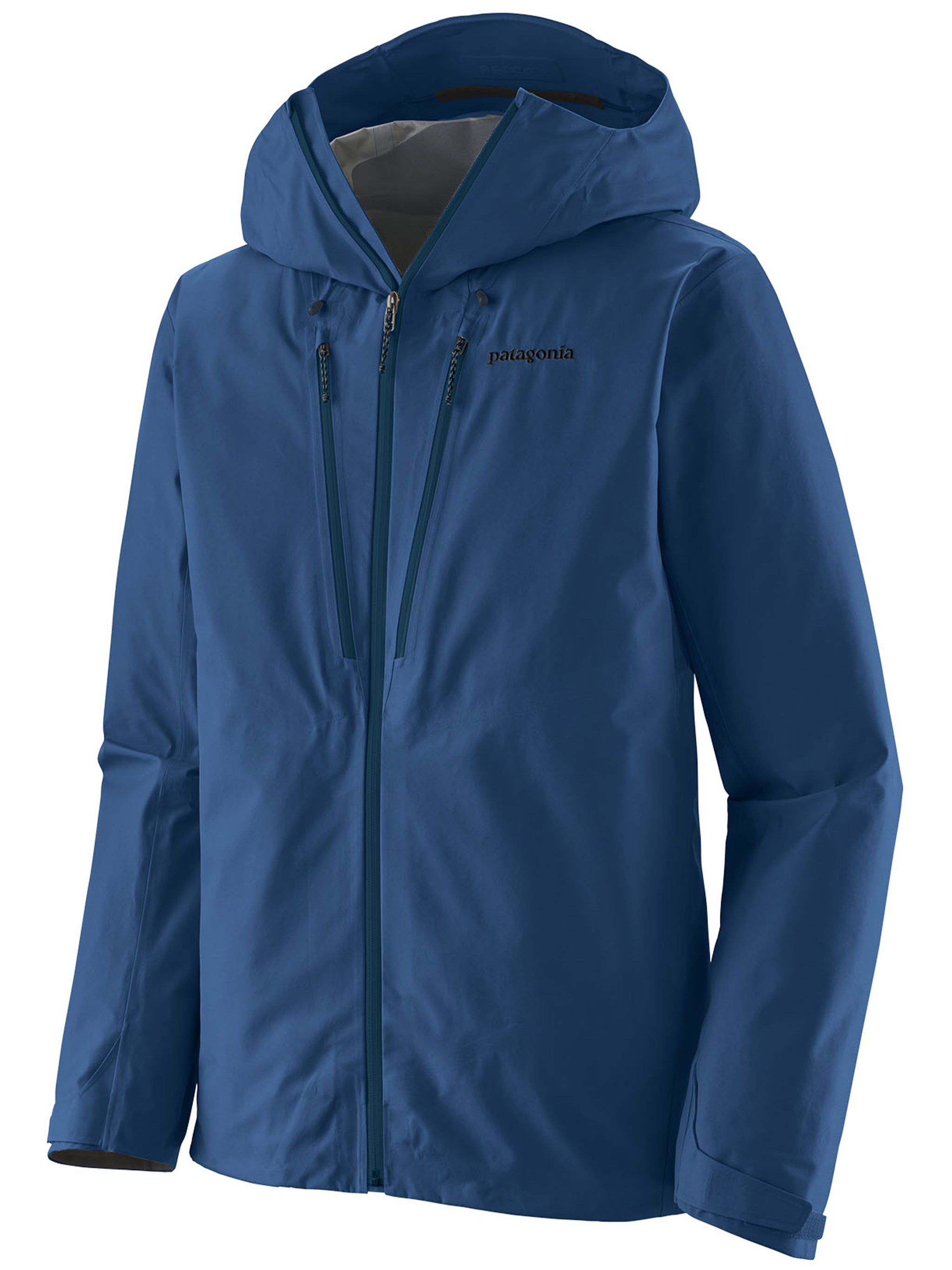 Blue Triolet Jacket Matte Rain Jacket