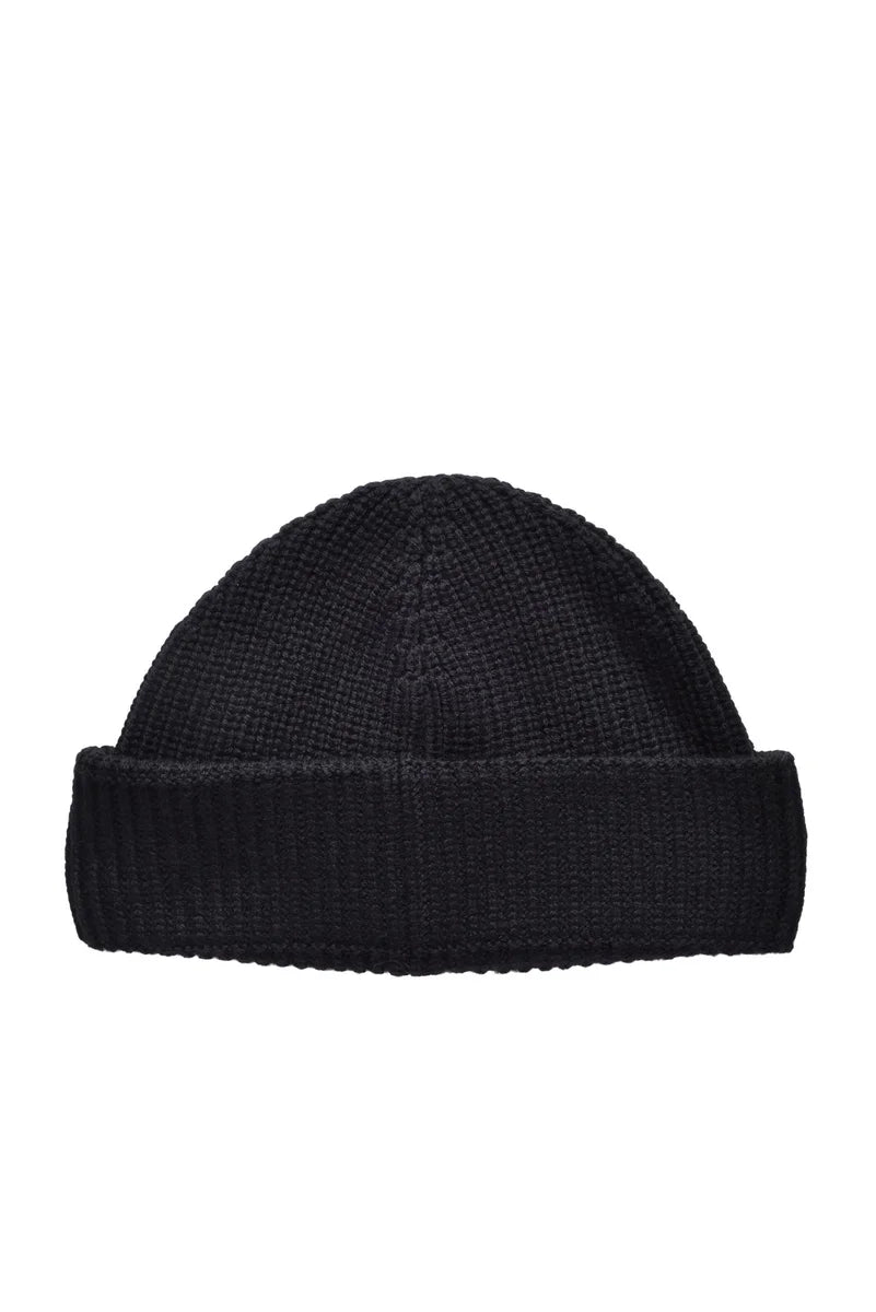 Virgin Wool Hat - Black