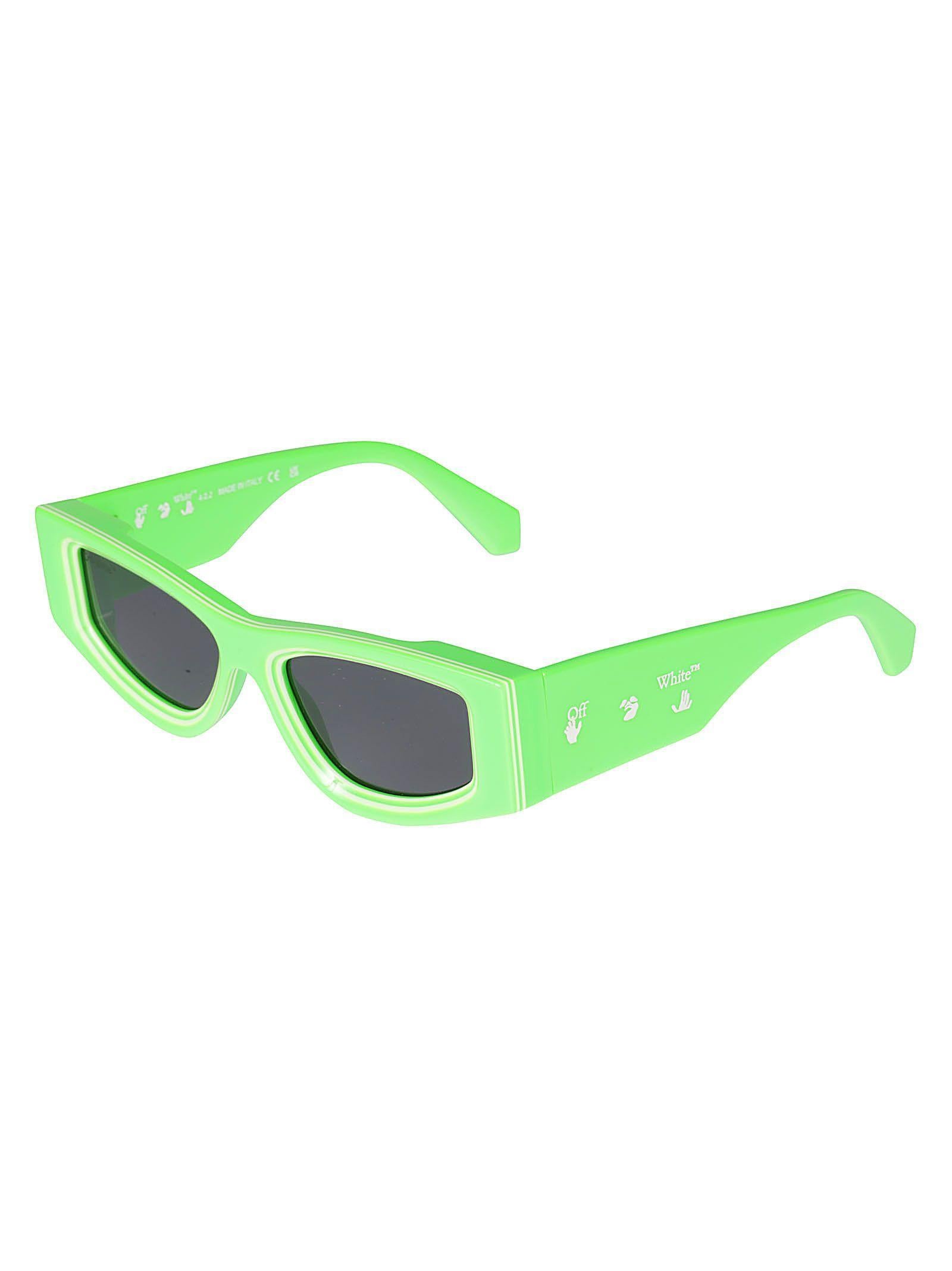 Oeri047 Andy Bold Rectangular Acetate Sunglasses