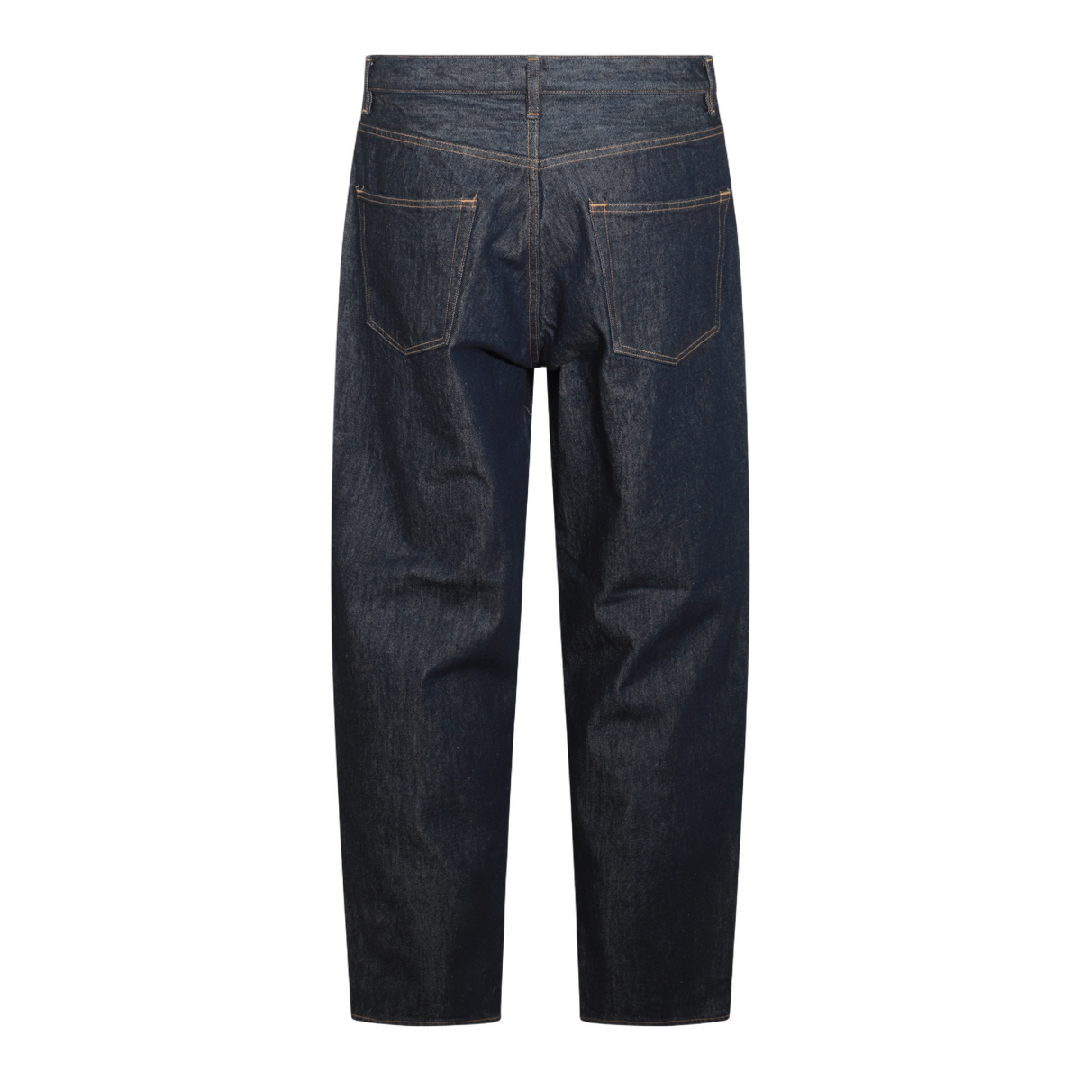 Straight-Leg Indigo Denim Jeans