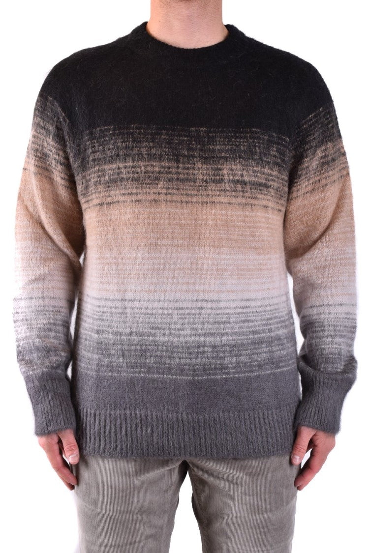 Multicolor Gradient Knit Sweater