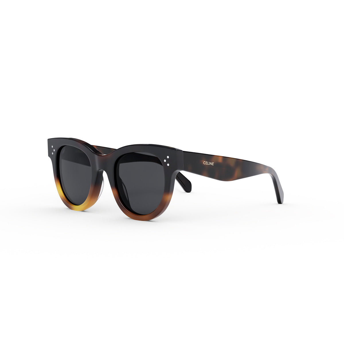 Cl4003in Oversized Square Gradient Tortoiseshell Sunglasses