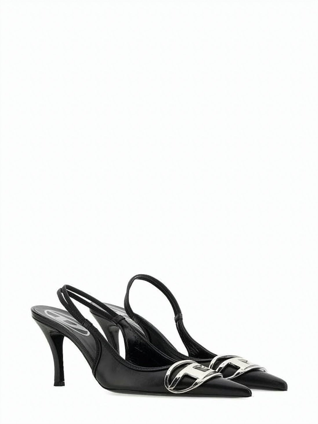 D-Venus Slingback Pumps With Pointed Toe