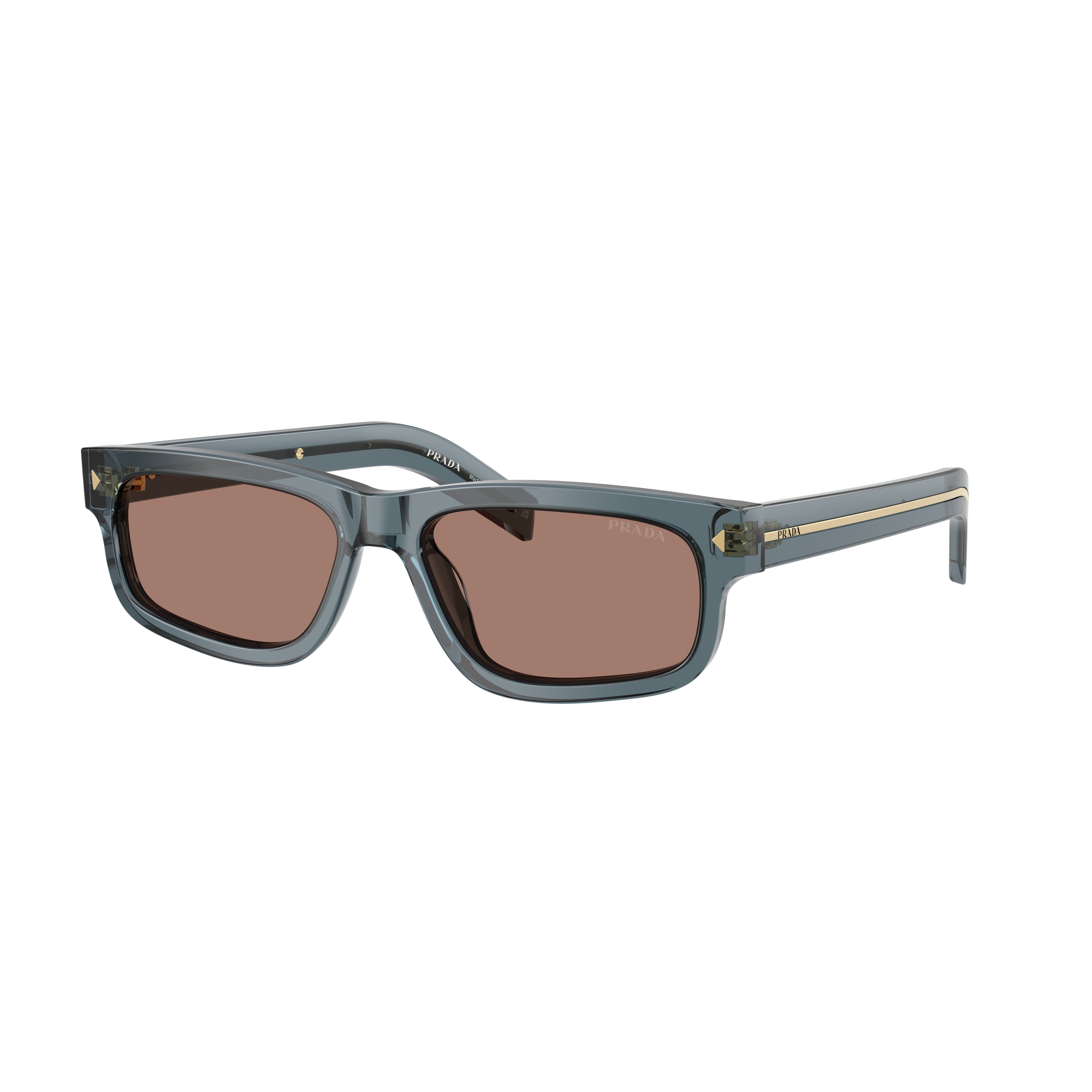 0pr B11s Rectangular Translucent Acetate Sunglasses