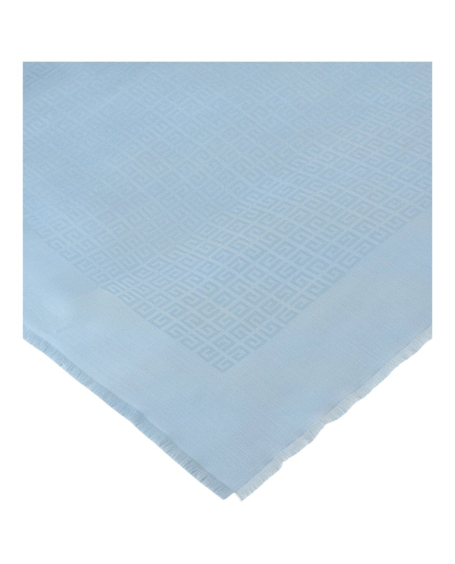 4G Jacquard Fringe Scarf