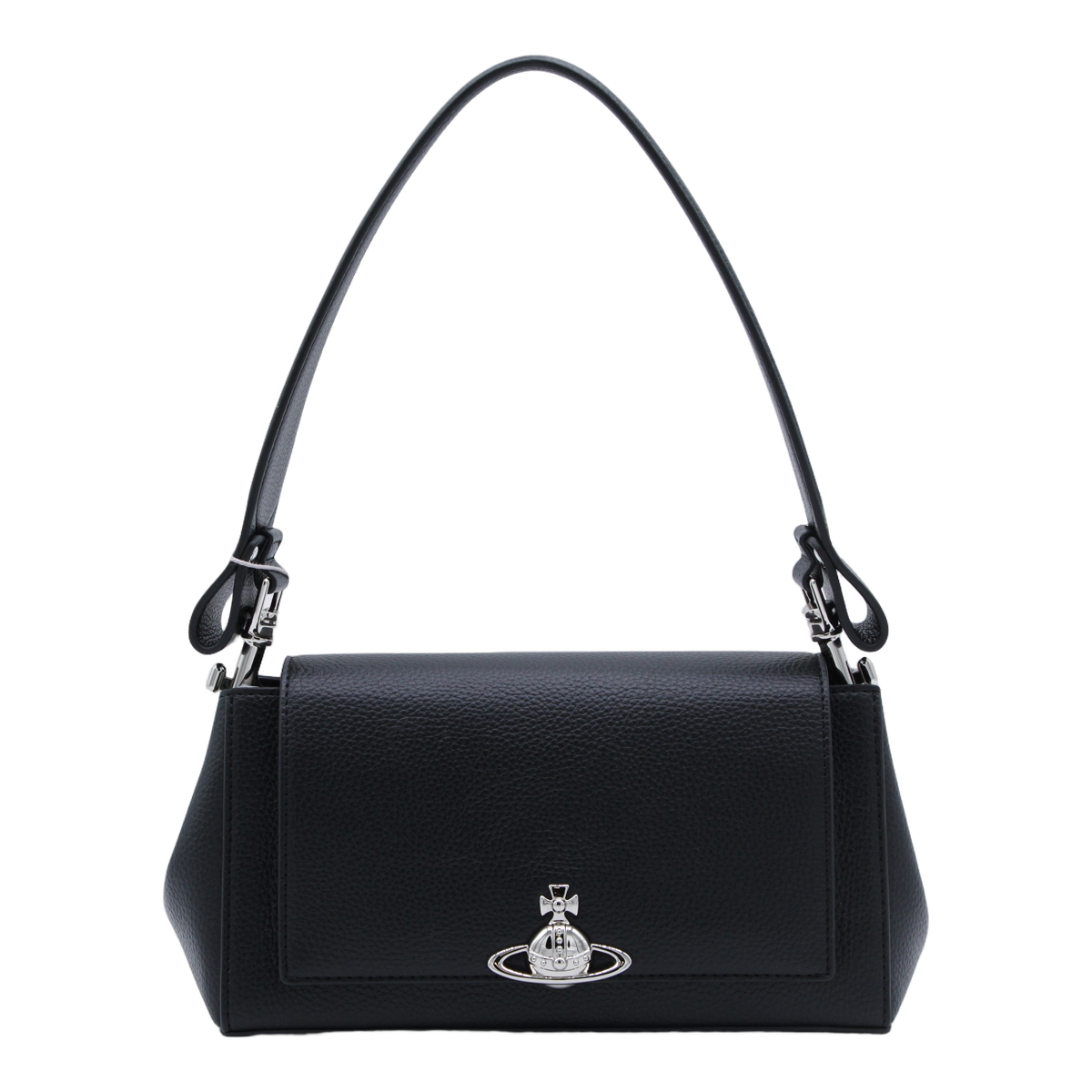 Structured Black Handbag