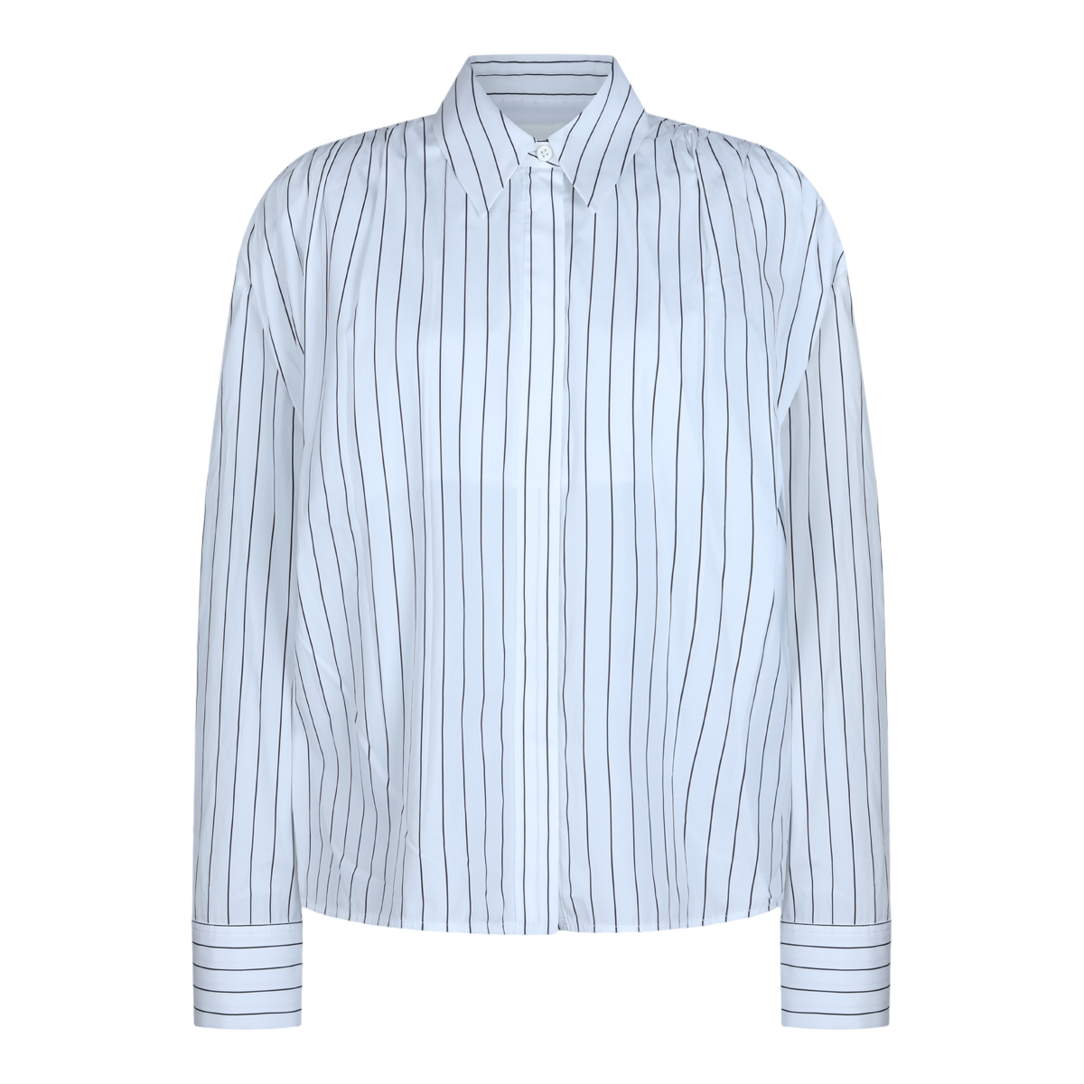Classic Striped Button-Down Shirt