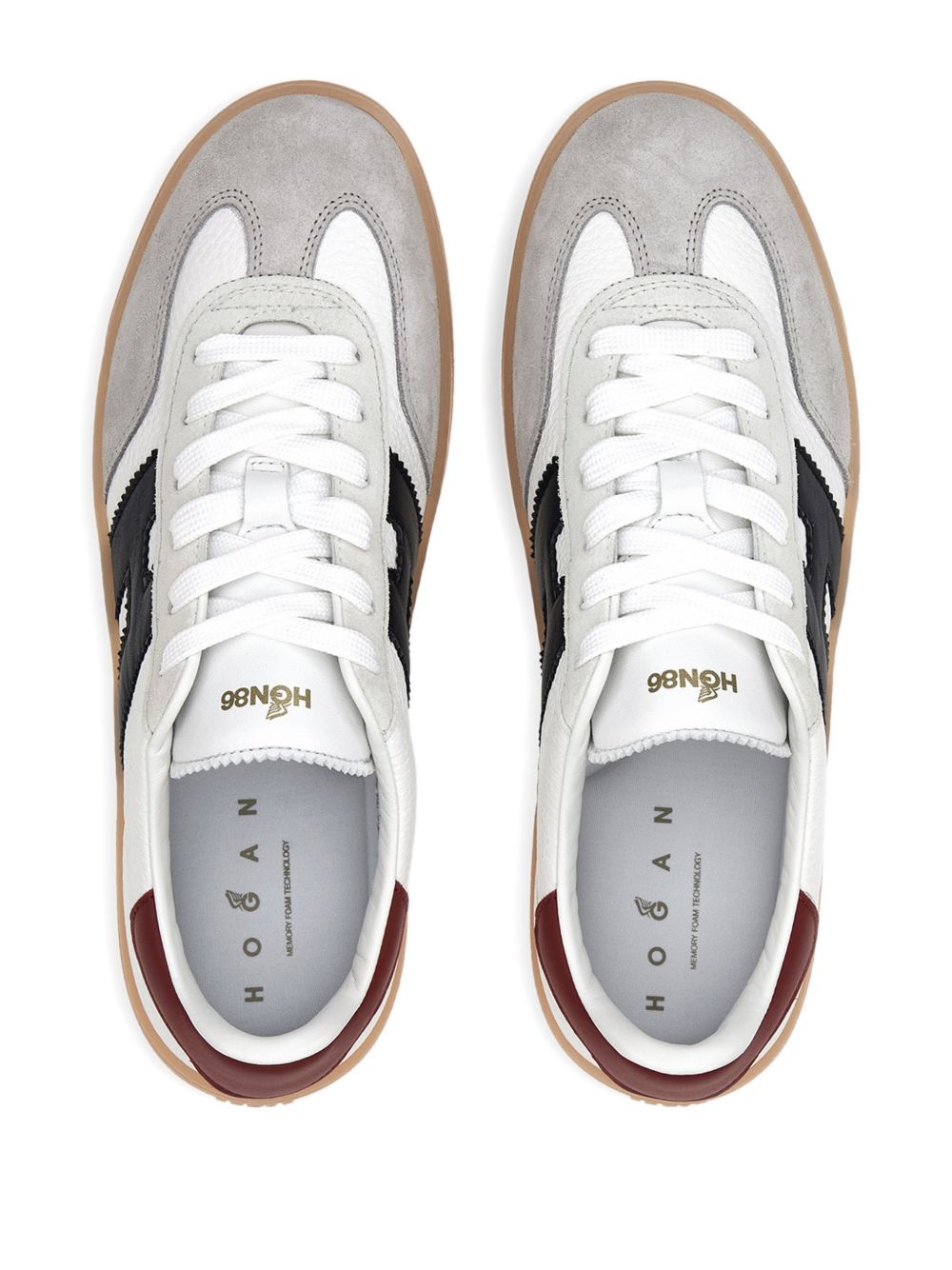 Low-Top Sneakers With Suede Overlays