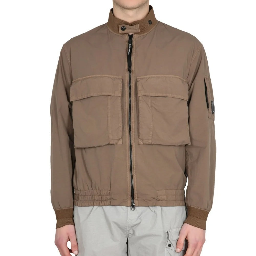 Lightweight Utility Jacket With Distinctive Lens Detail