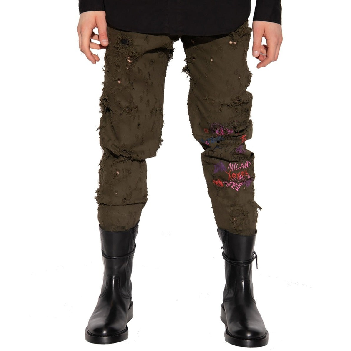 ‘Aviator’ Relaxed-Fitting Trousers
