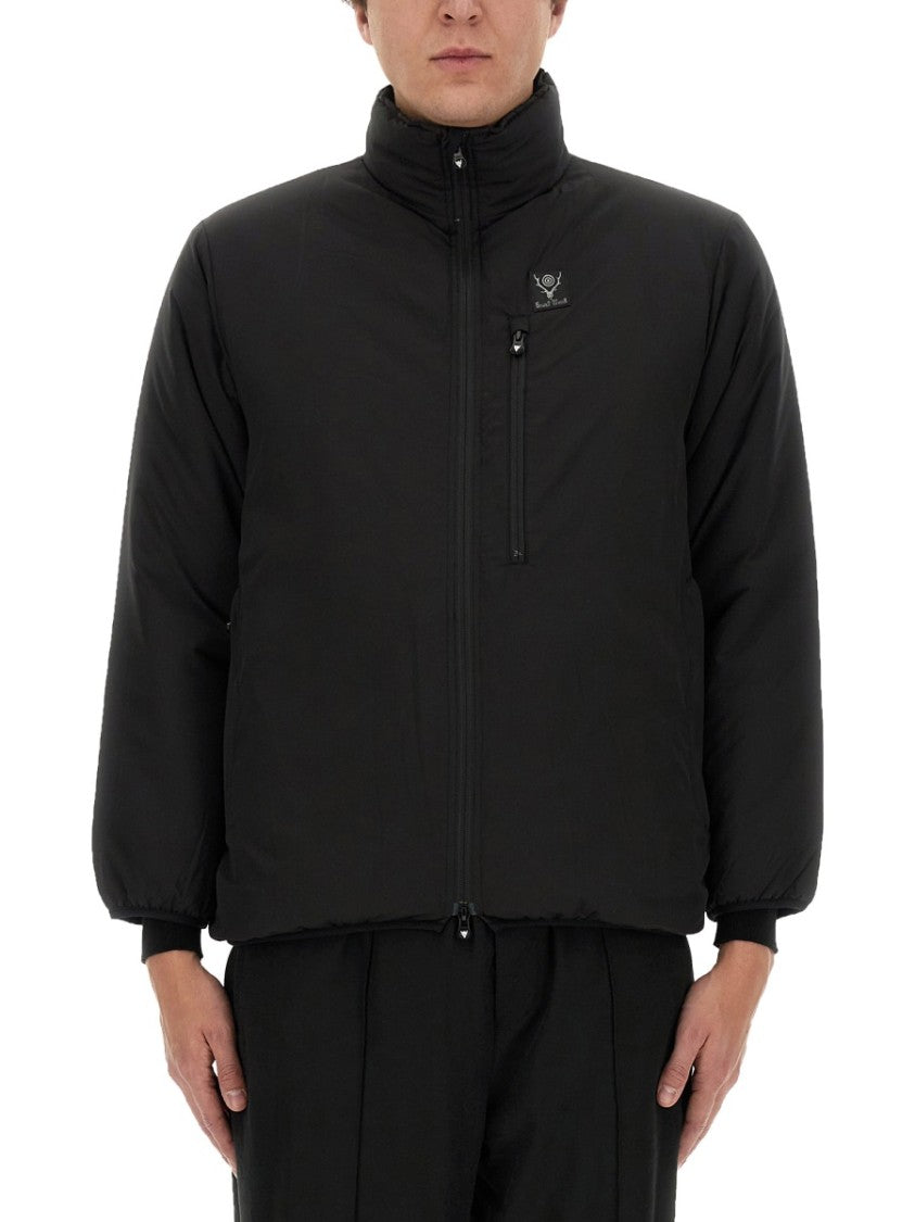 Padded Jacket With High Collar