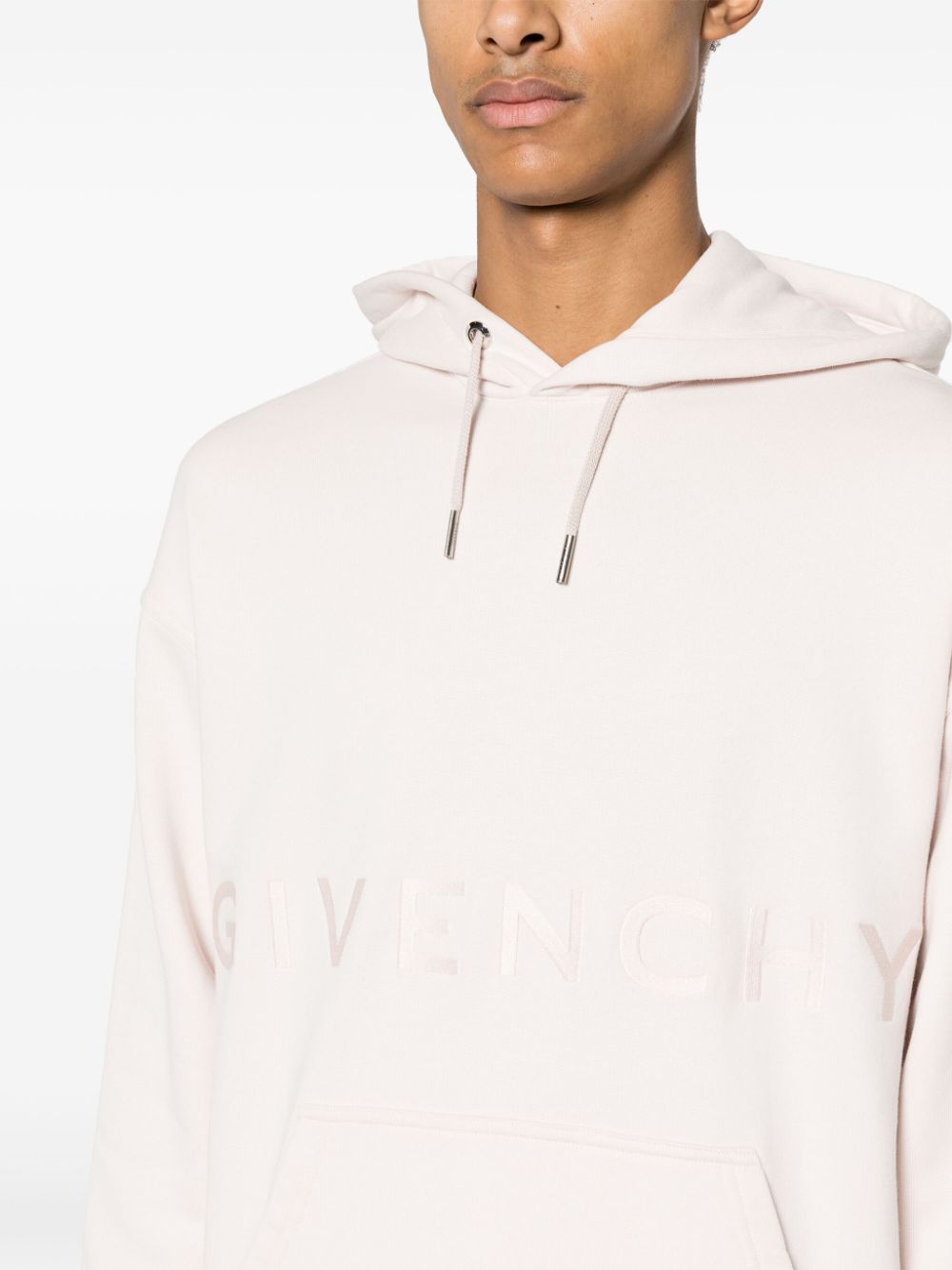 Logo Print Hooded Sweater