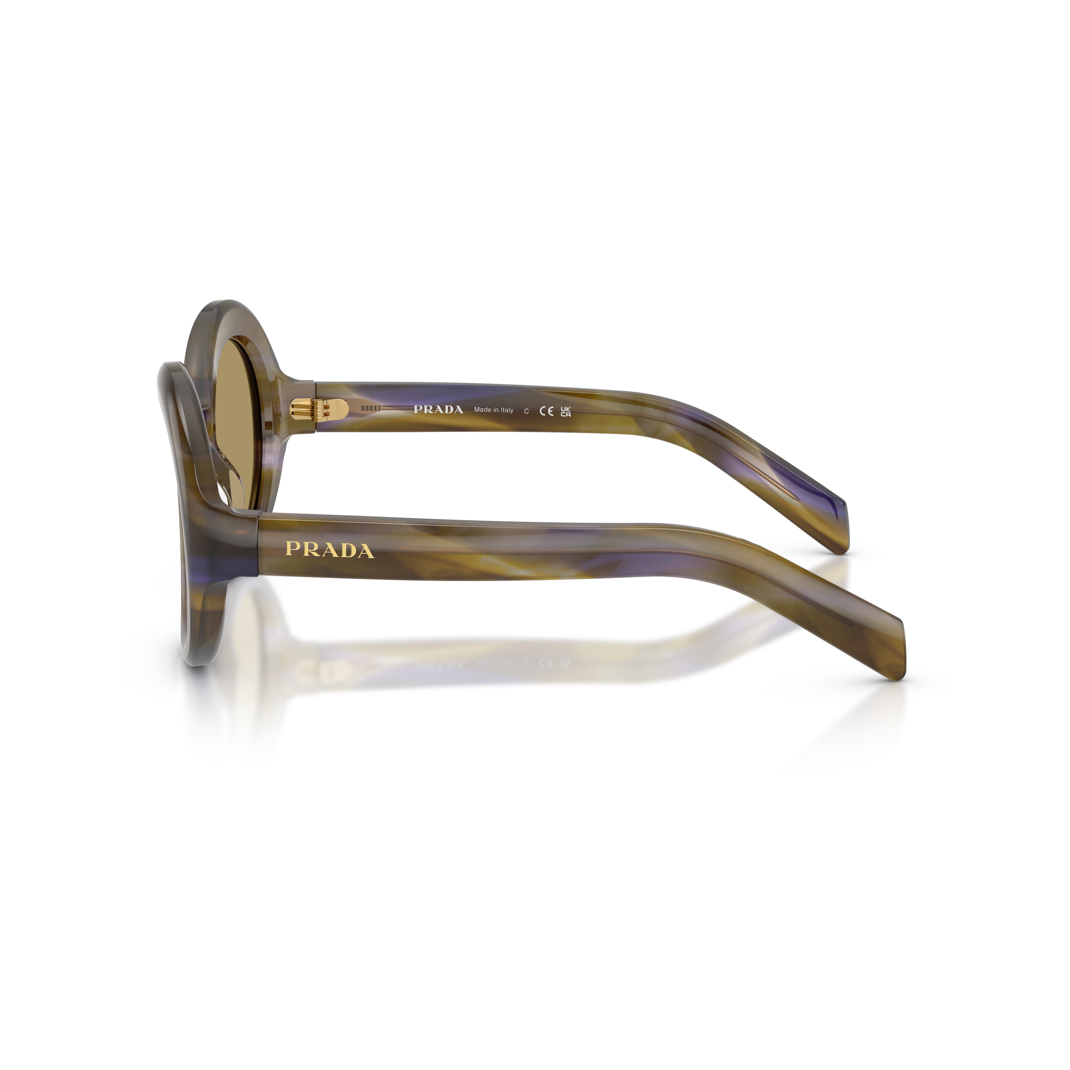 0pr D08su Round Acetate Sunglasses