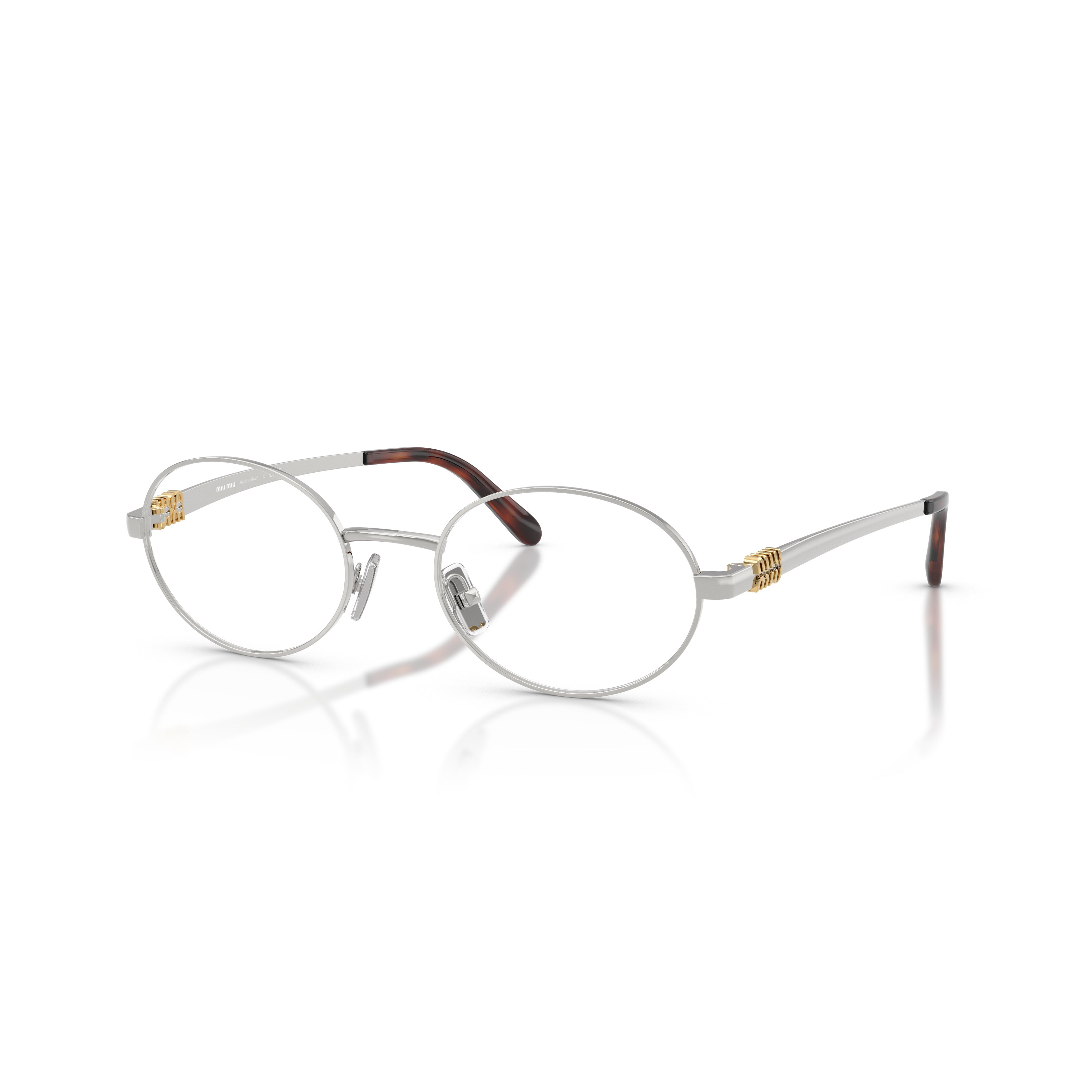 0mu 50zv Oval Metal Sunglasses