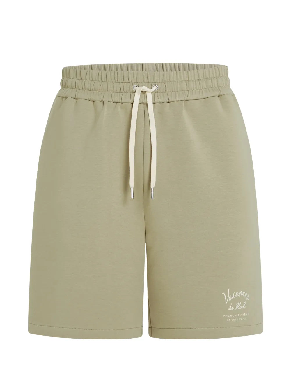 Relaxed-Fit Short with Elastic Waistband and Logo Accent
