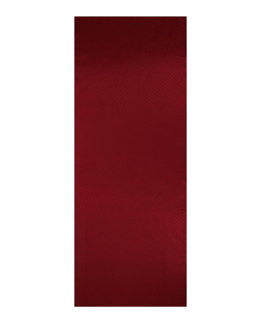 Logo Printed Silk Scarf