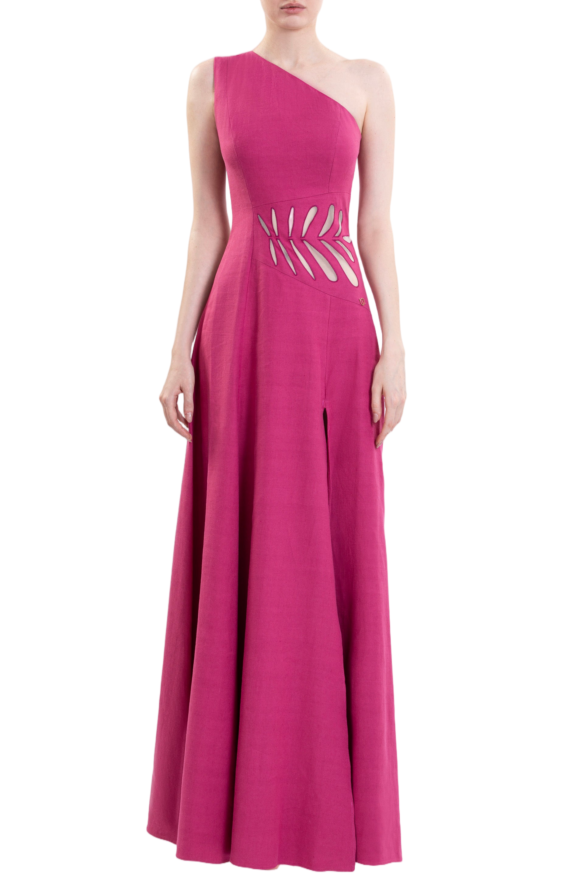 One Shoulder Cut-Out Dress