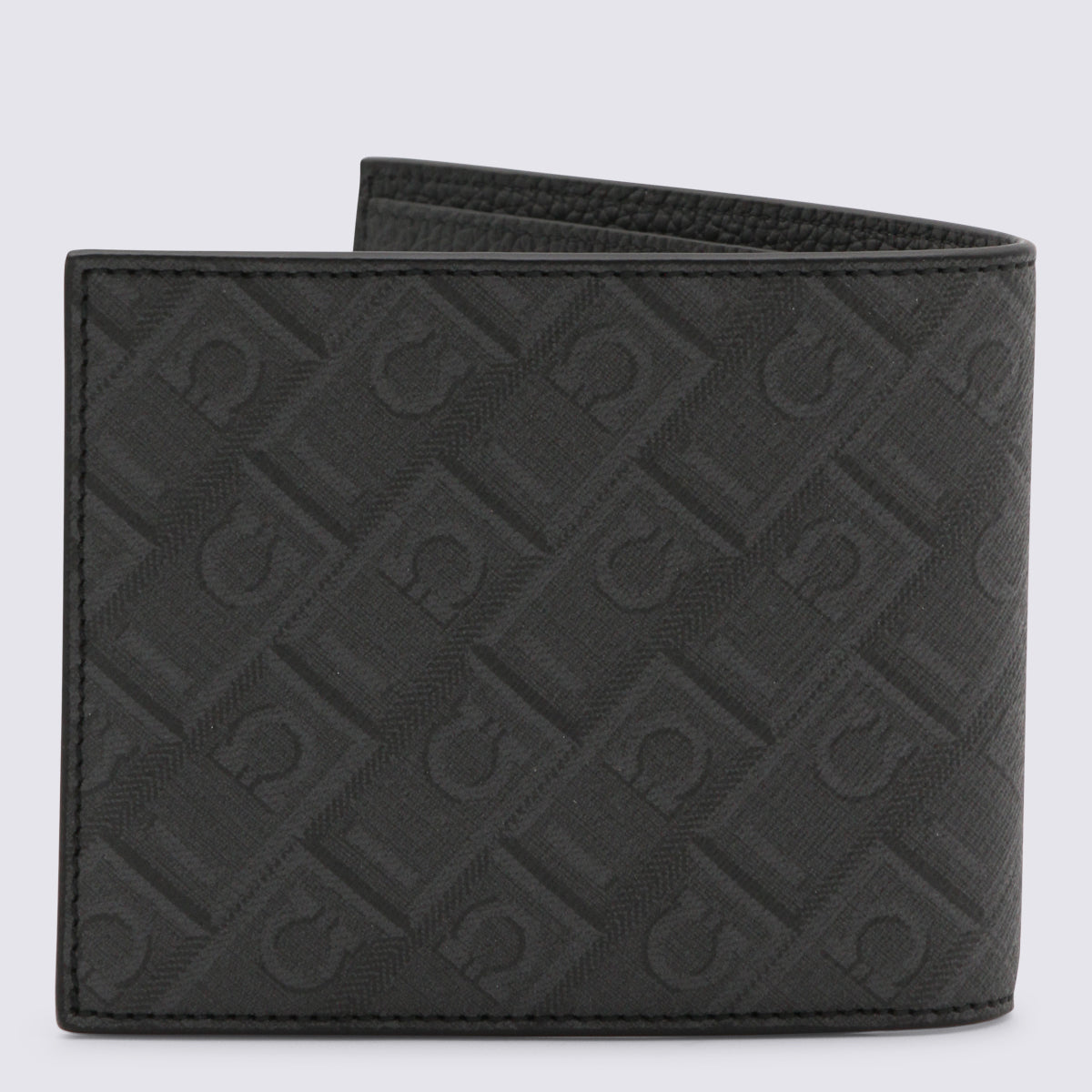 Monogram Embossed Leather Wallet