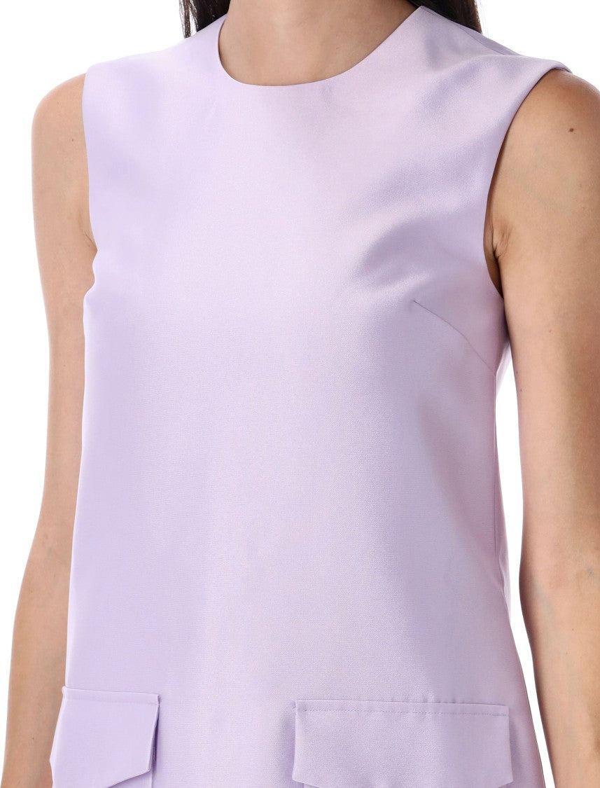 Taffeta Mini Dress