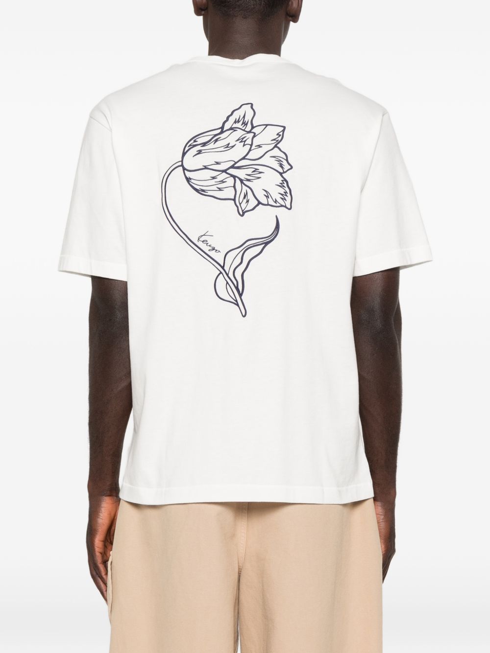 Grey Relaxed Fit Graphic Print T-Shirt