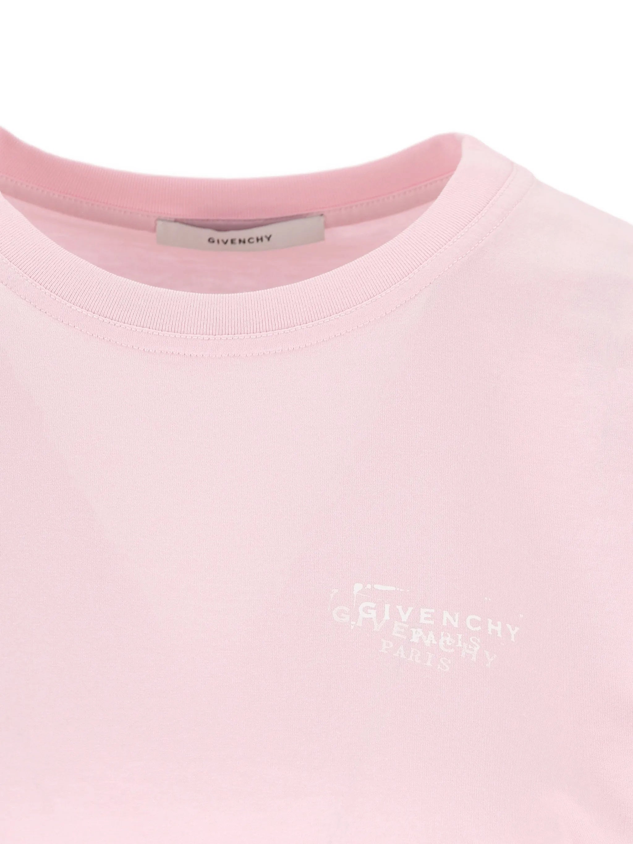 Regular Fit Soft Pink Logo T-Shirt