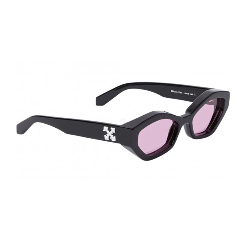 Oeri144 Hilo Glossy Black Acetate Sunglasses