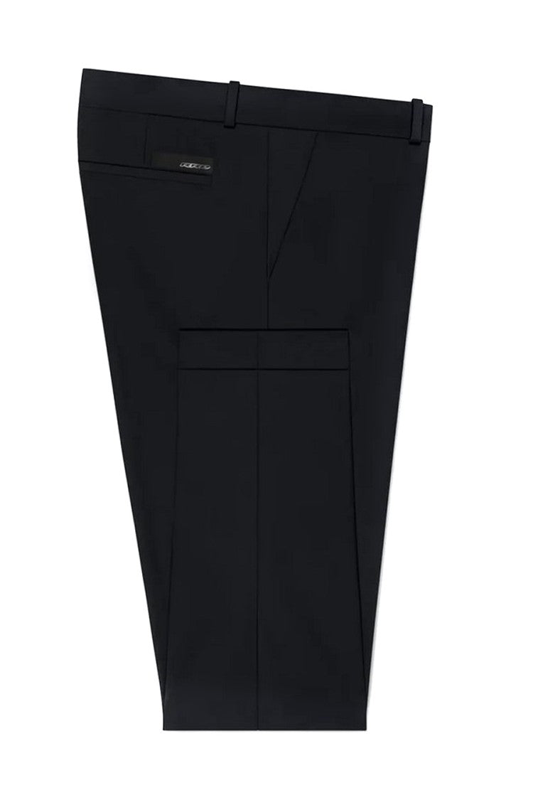 Tailored Black Trousers With Classic Waistband