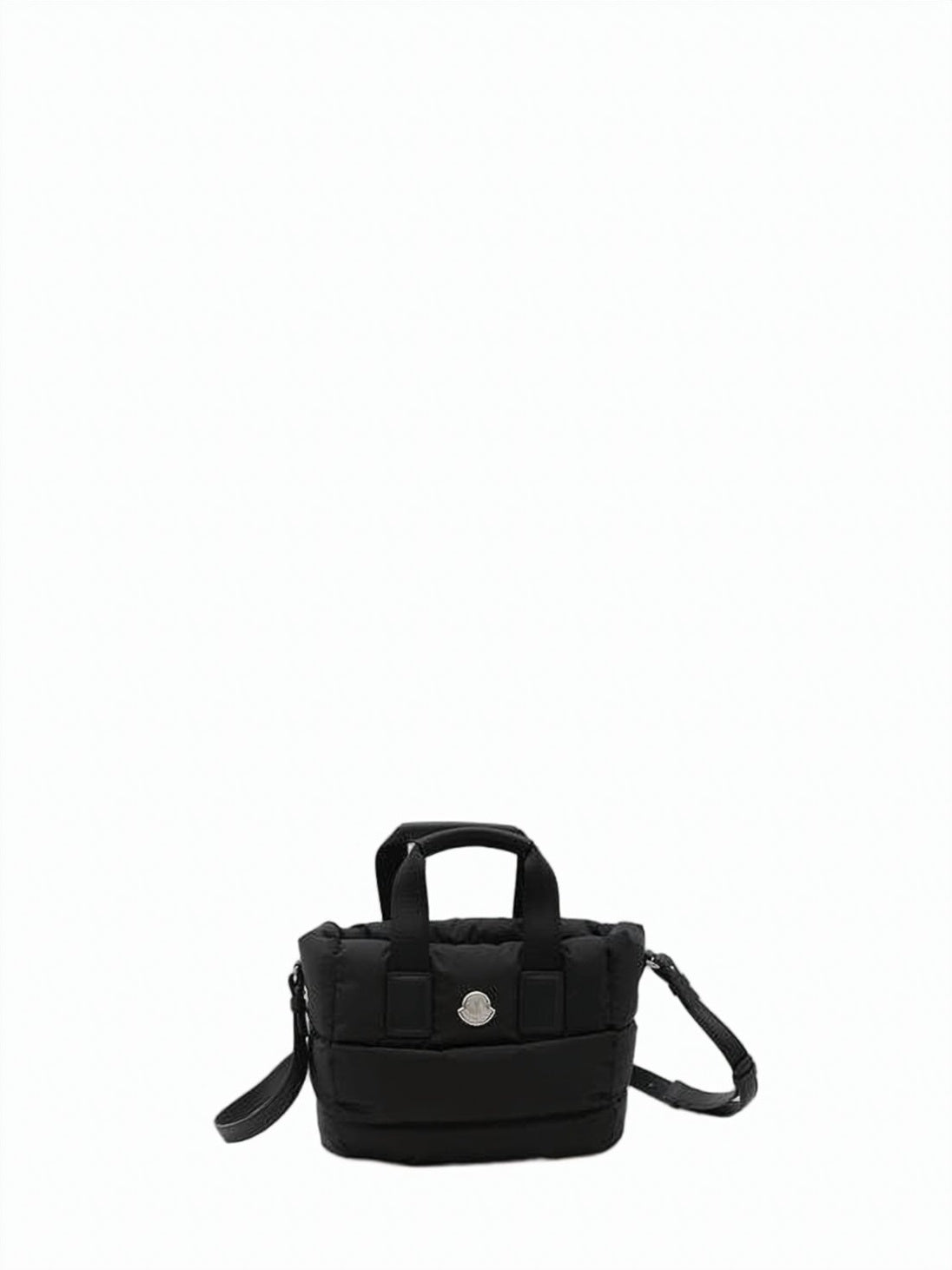 Water-Repellent Mini Tote Bag with Quilted Padded Design