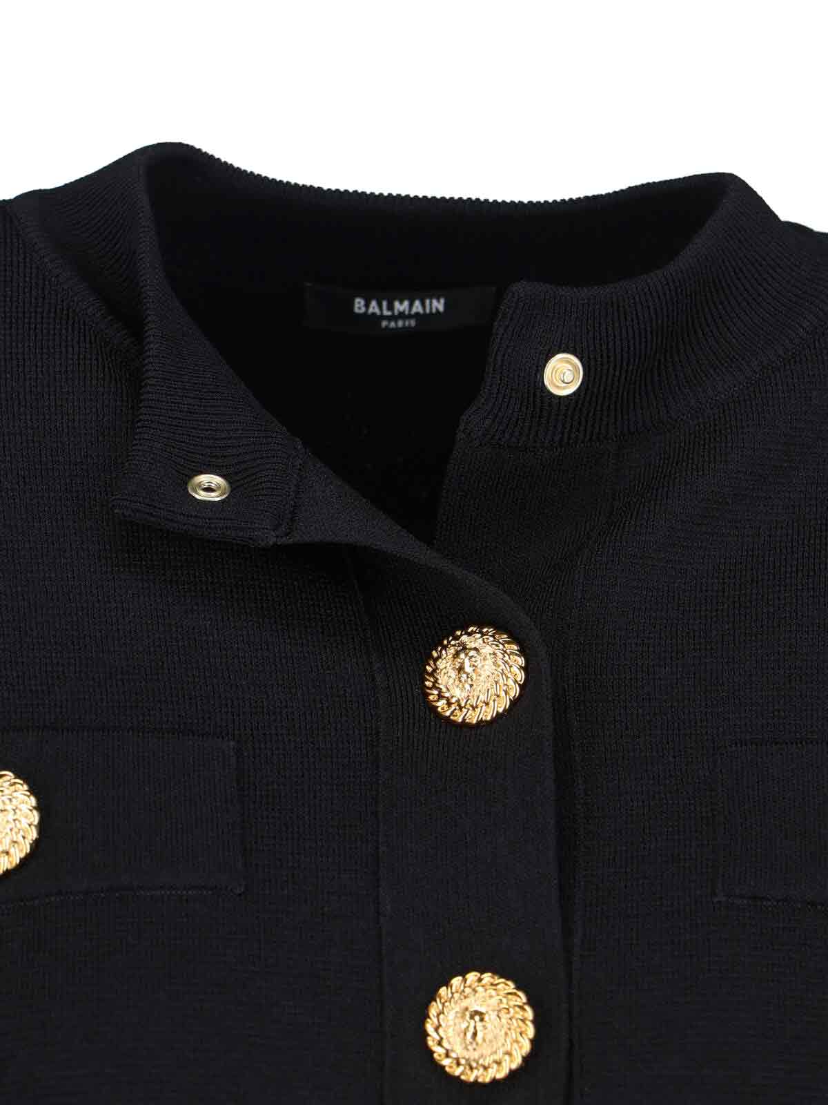 Crop Cardigan – Black