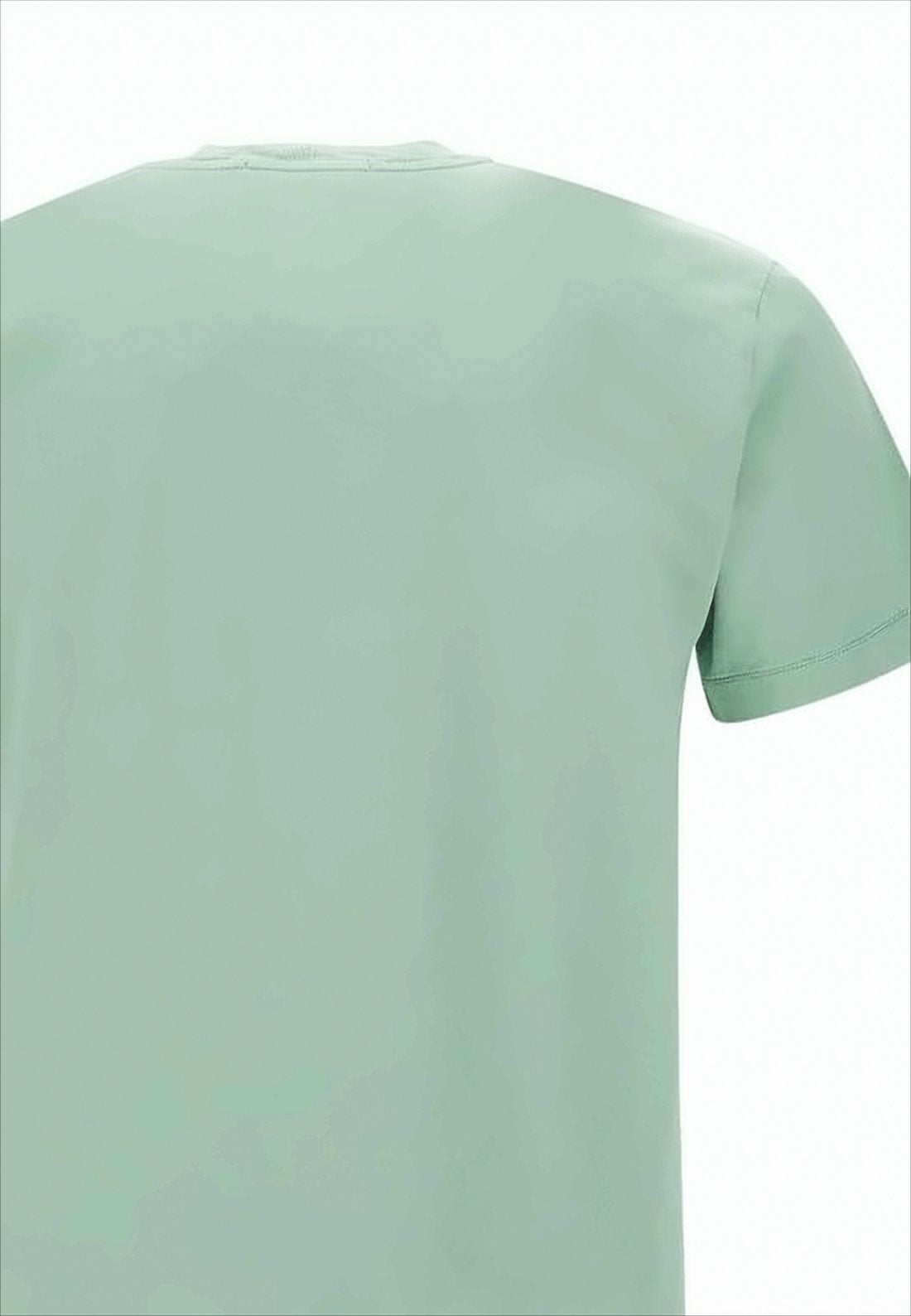 Cotton T-Shirt with Square Patch Logo