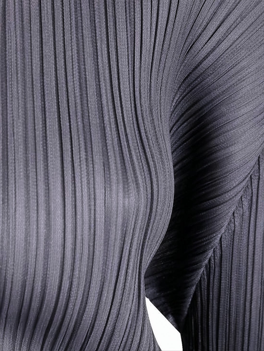 Pleated Textured Cardigan with Sculptural Design
