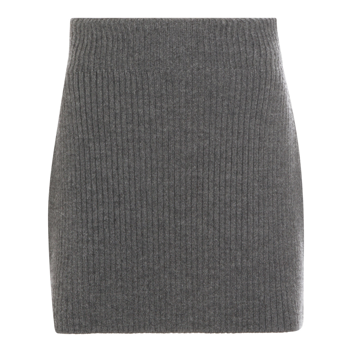Grey Wool Skirt
