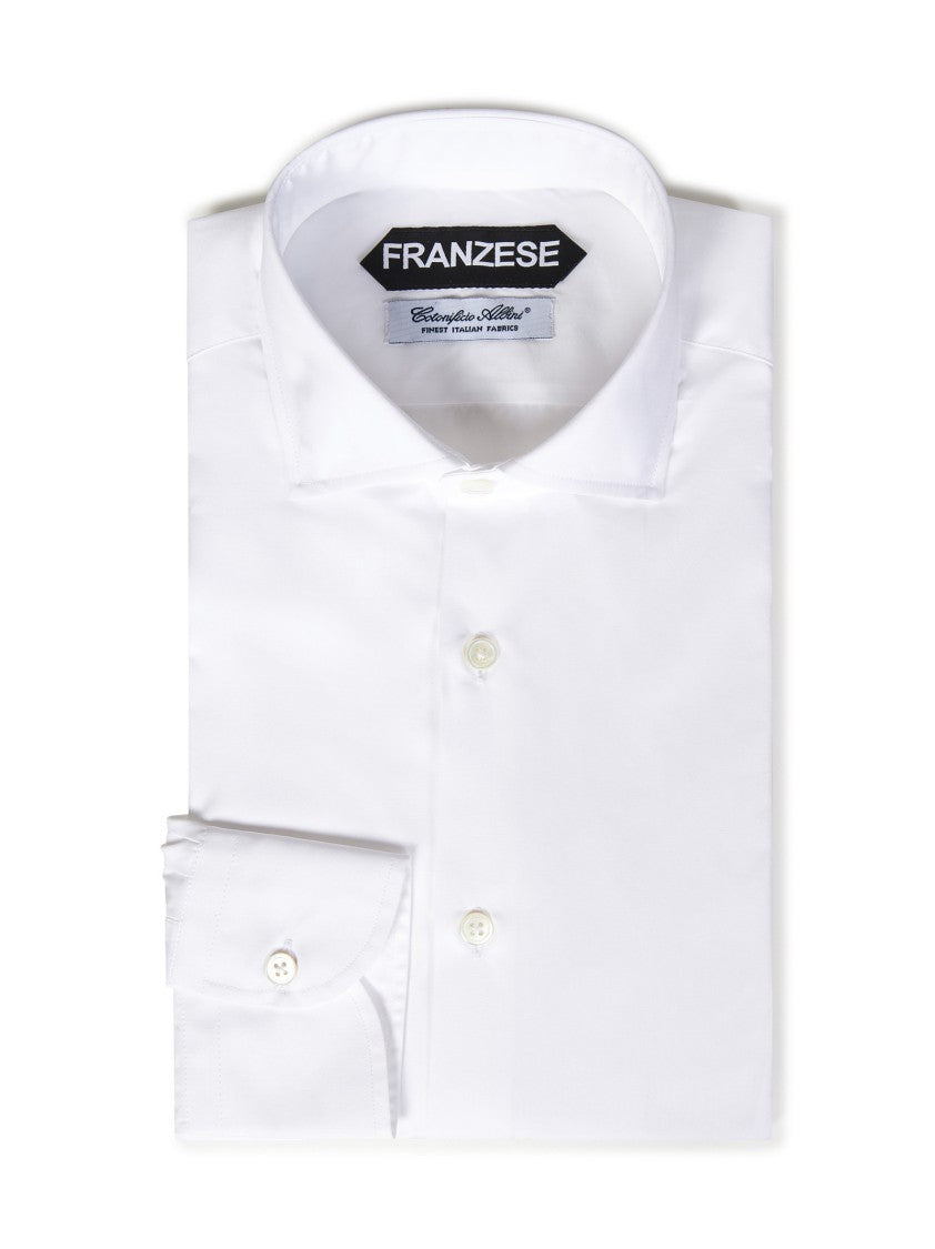 Tailored White Cotton Shirt