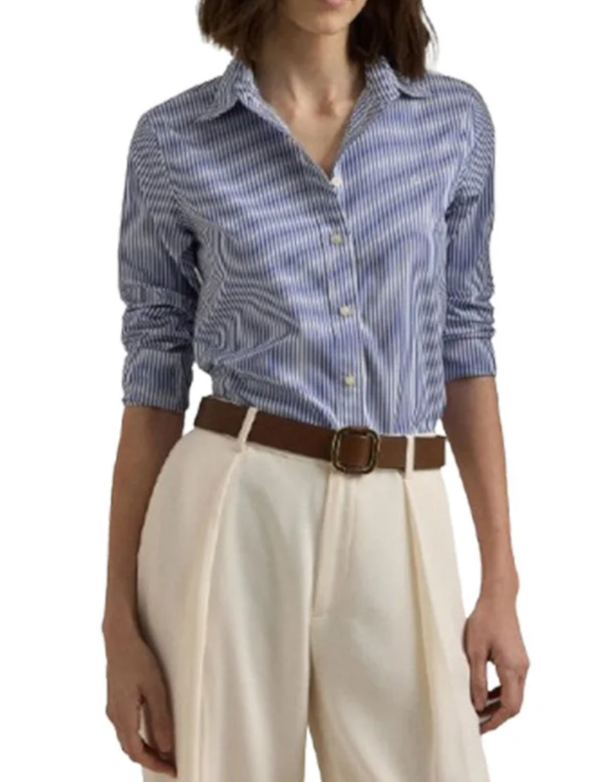 Long Sleeve Button Front Shirt
