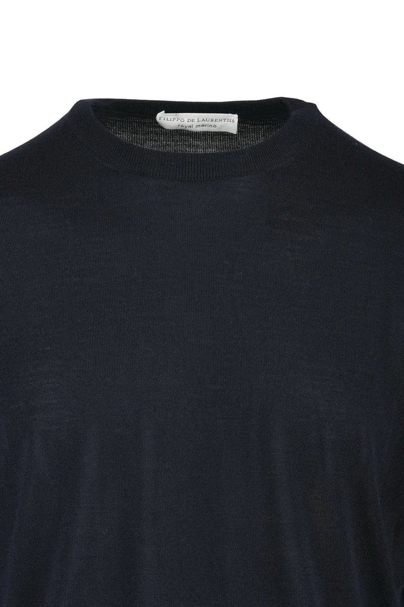 Merino Wool Men's Crew Neck Sweater