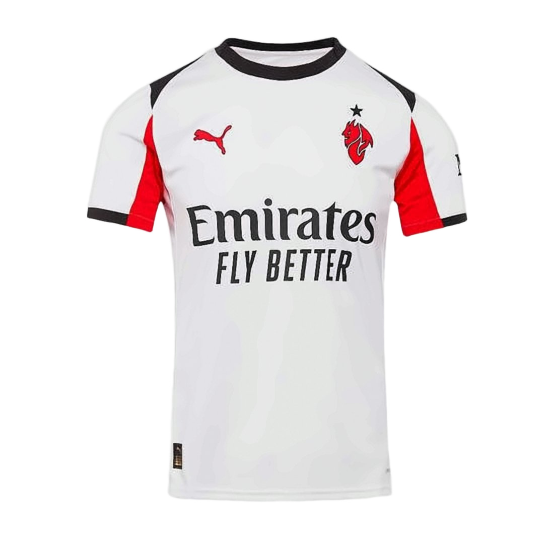 Short-Sleeve Training Shirt with Black