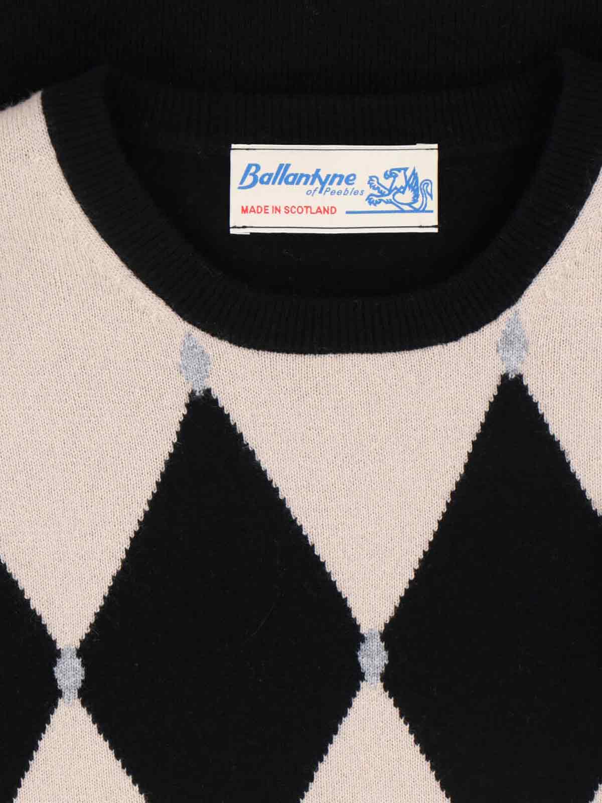 Cashmere Sweater, Black, Crew Neck, Long Sleeves