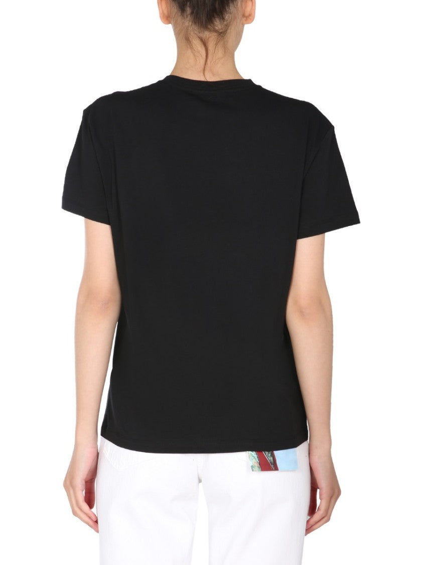 Short-Sleeved Crew Neck T-Shirt