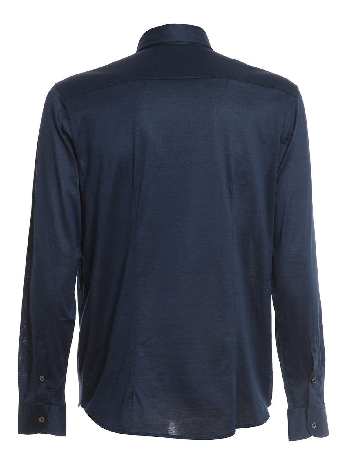 Classic Blue Cotton Shirt