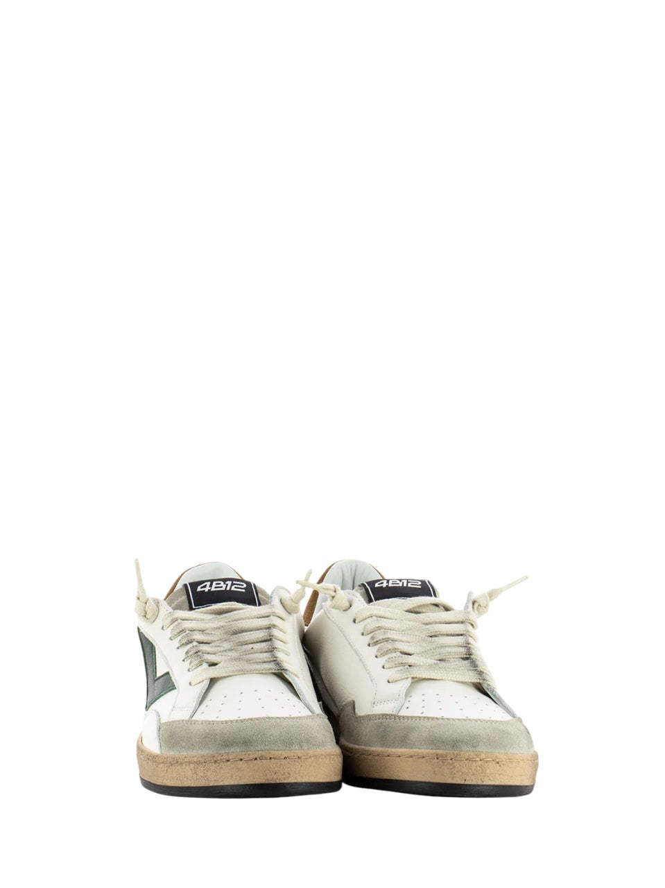Low-Top Sneakers With Textured Overlays