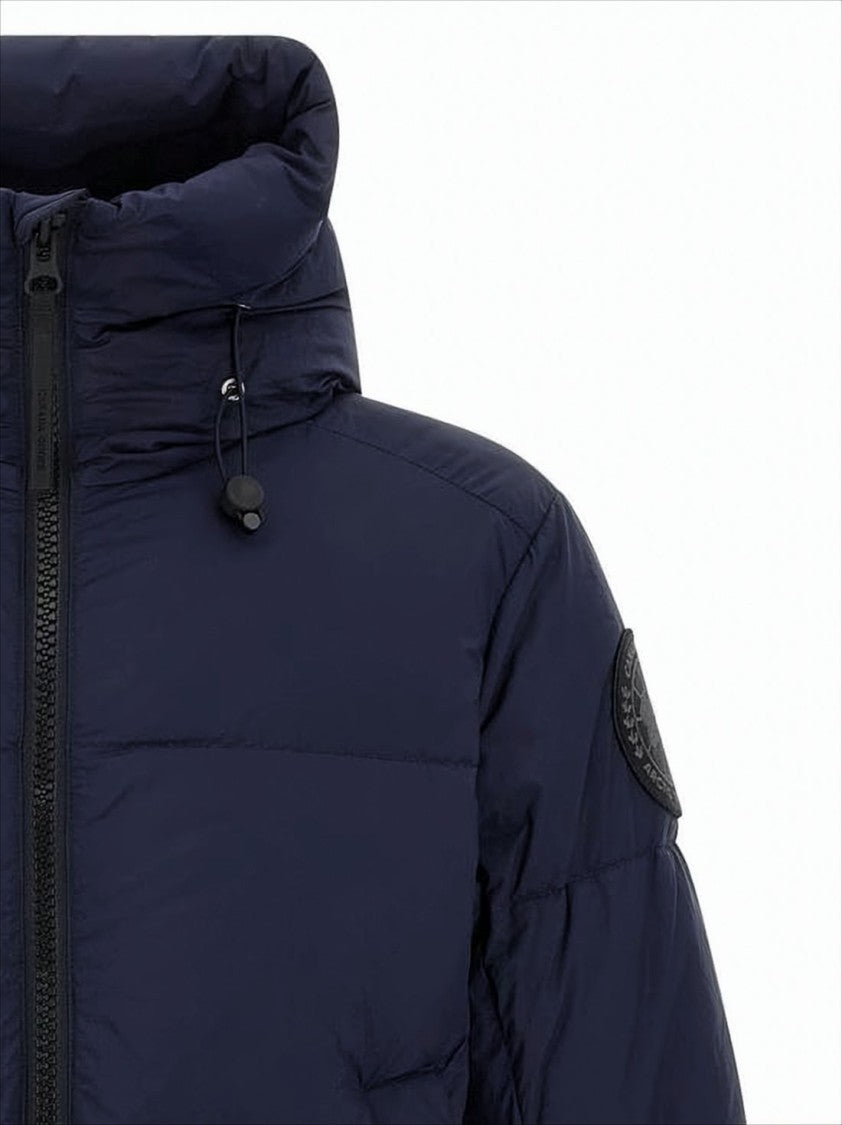Quilted Padded Jacket with Adjustable Collar