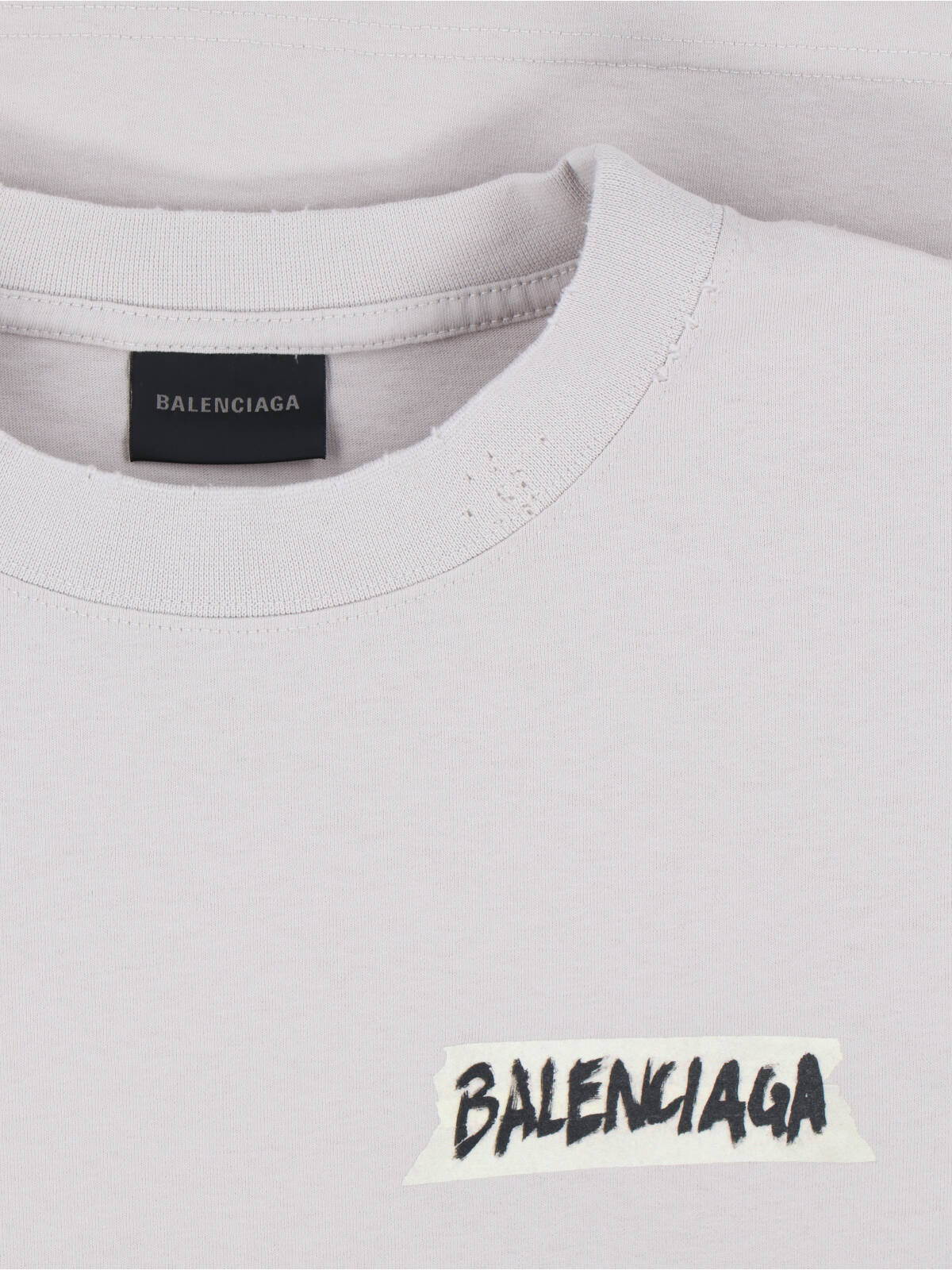"Masking Tape" T-Shirt – White