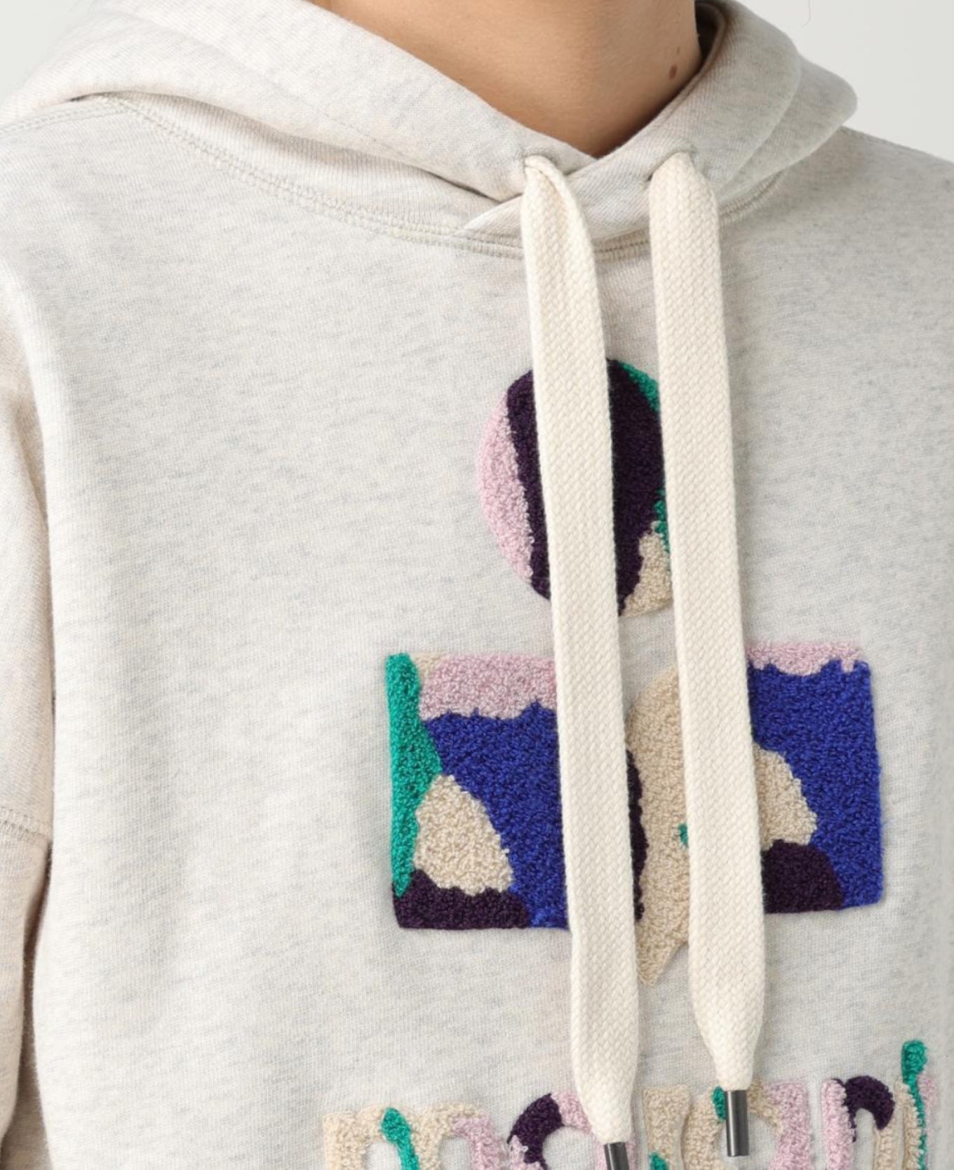 Relaxed-Fit Hoodie with Embroidered Logo Detail