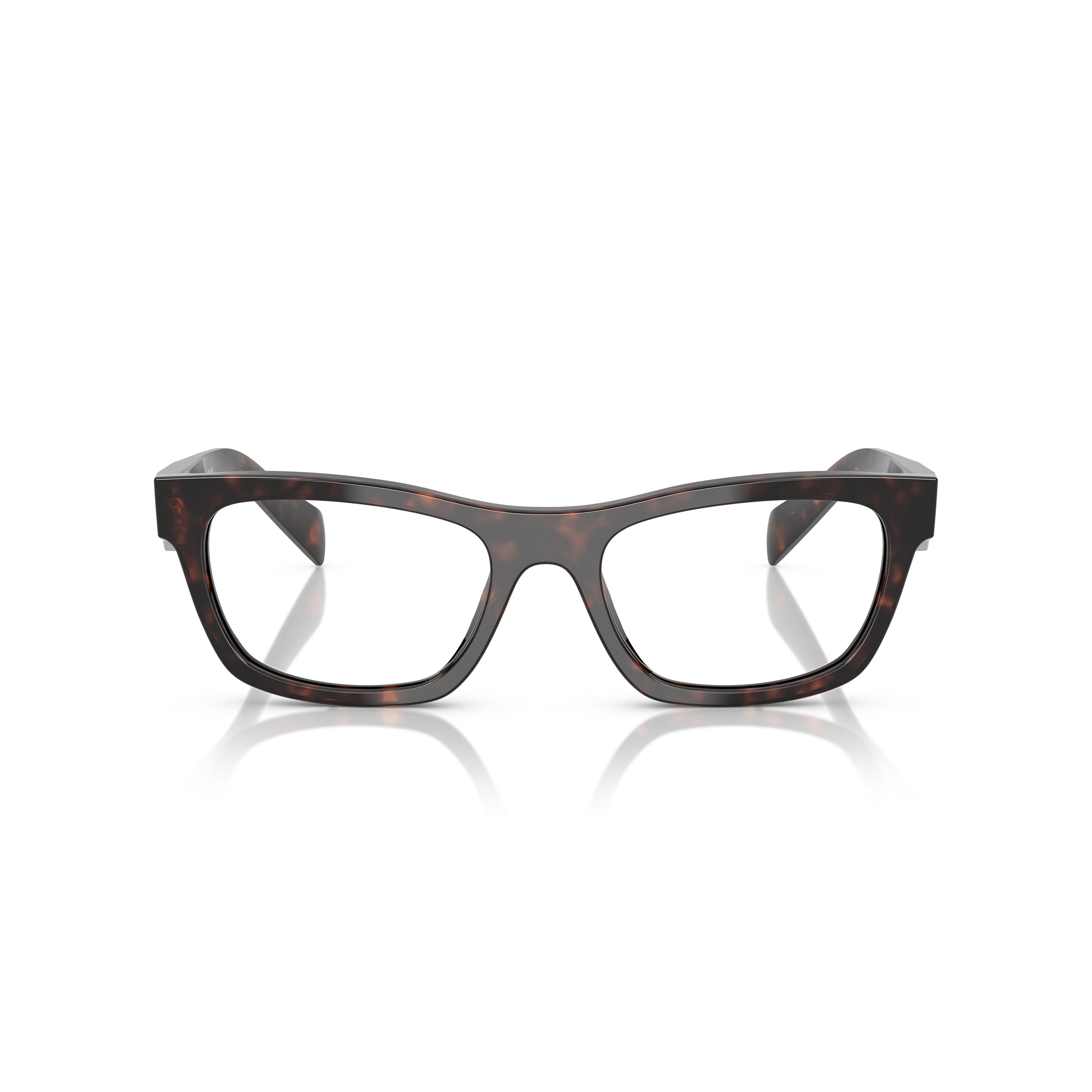 0pr B01v Rectangular Tortoiseshell Acetate Eyeglasses