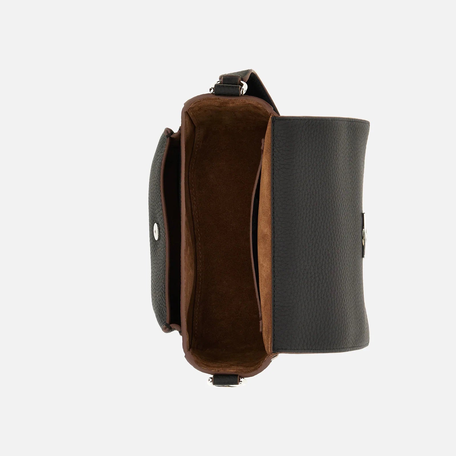 Black H01X Flap Bag Shoulder Bag