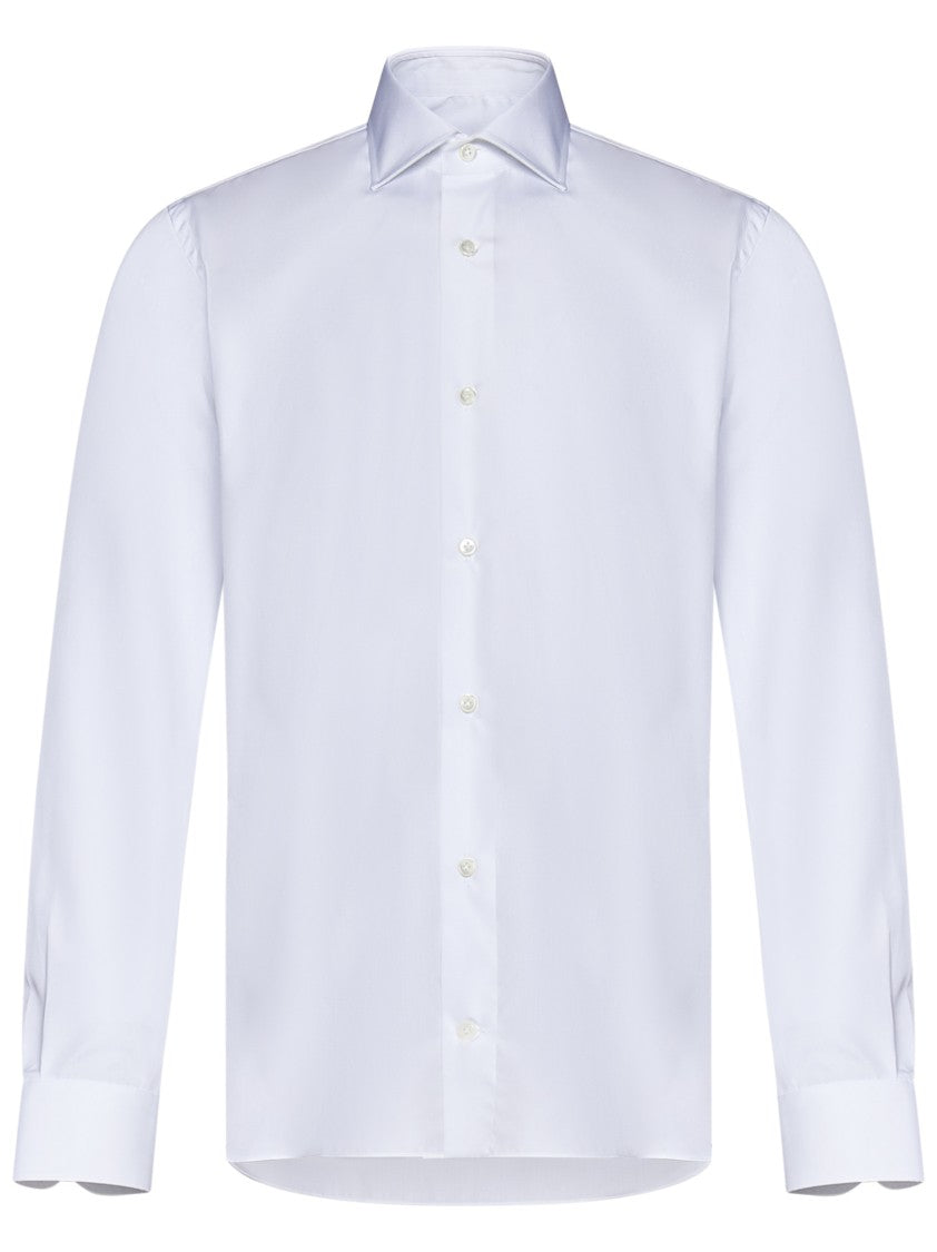 Tailored White Cotton Shirt