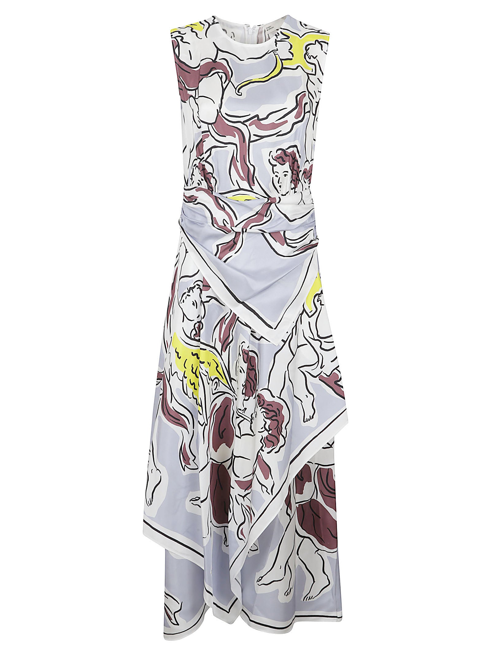 Silk Twill Sleeveless Dress