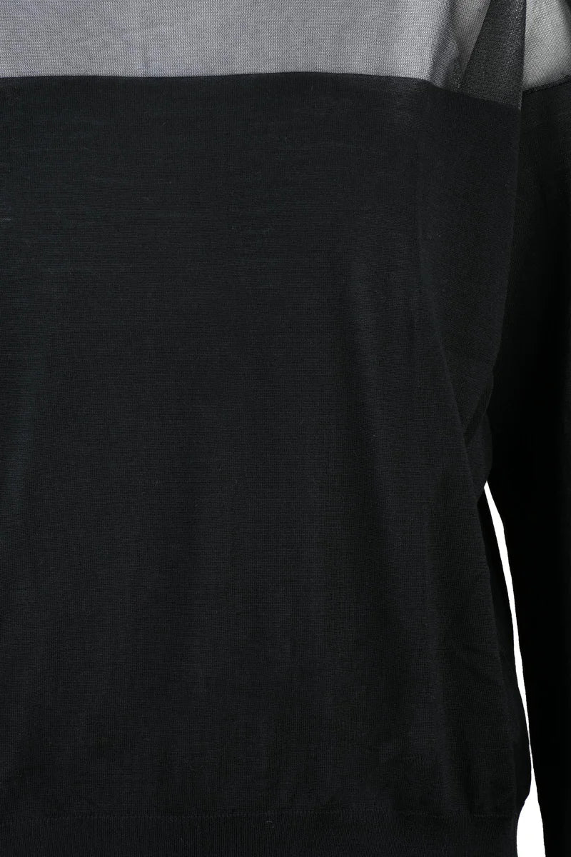 Under Jacket Sweater - Black